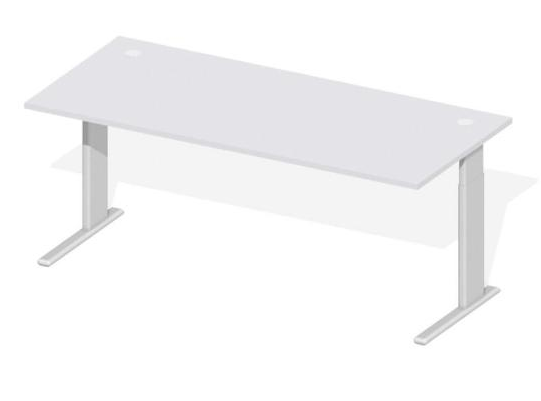 Sitz-/Stehschreibtisch - hhenverstellbar