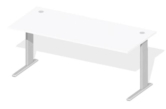 Sitz-/Stehschreibtisch - hhenverstellbar