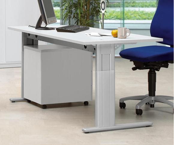 Sitz-/Stehschreibtisch - hhenverstellbar
