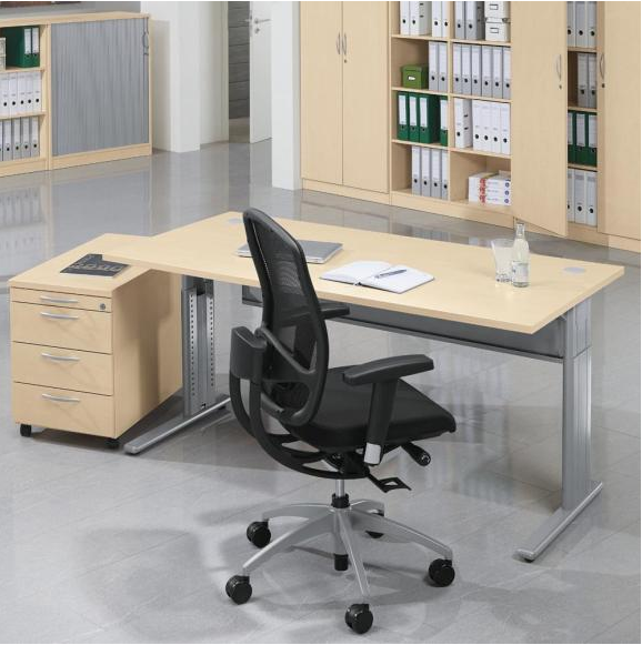 Sitz-/Stehschreibtisch - hhenverstellbar