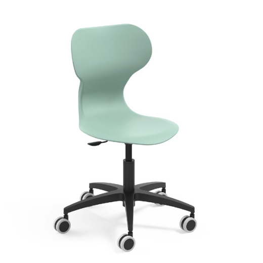 Drehstuhl Lina (gro�e Schale)- fahrbar und h�henverstellbar