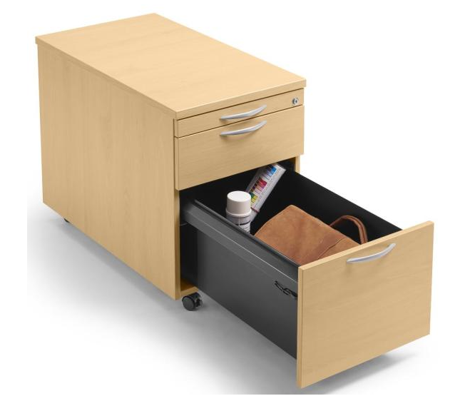 Rollcontainer mit H�ngeregistraturauszug