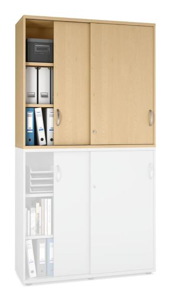 Schiebetren-Aufsatzschrank - verschiedene Gren