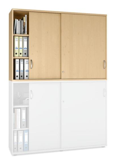 Schiebetren-Aufsatzschrank - verschiedene Gren