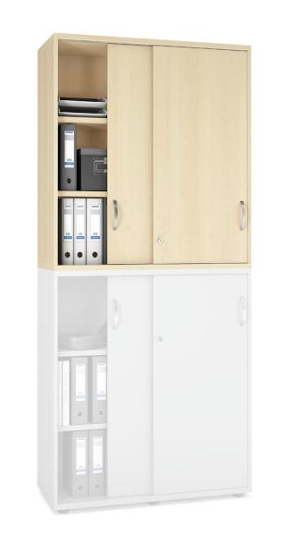 Schiebetren-Aufsatzschrank - verschiedene Gren