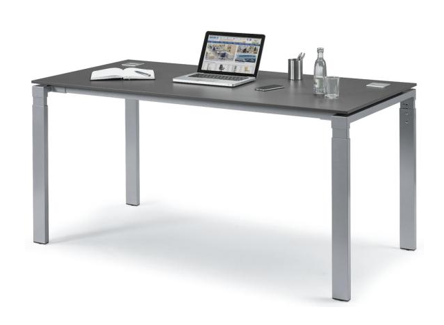 Schreibtisch 4-Fu hhenverstellbar