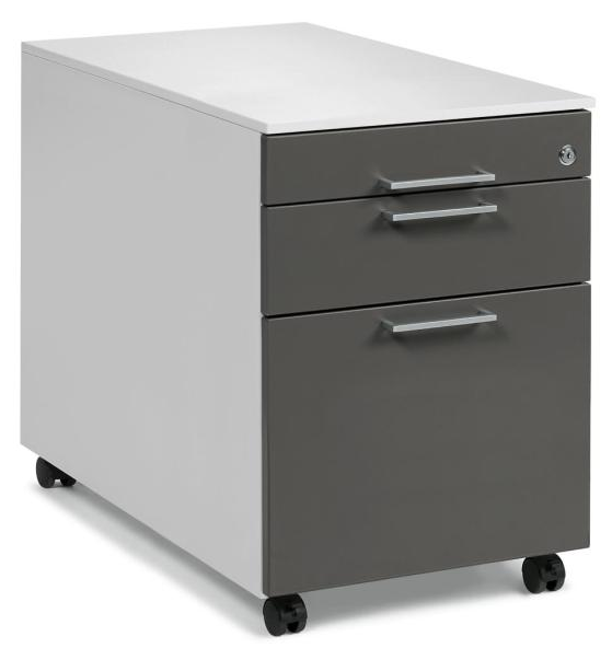 Rollcontainer inkl. Materialschublade + Schublade + Hngeregistratur