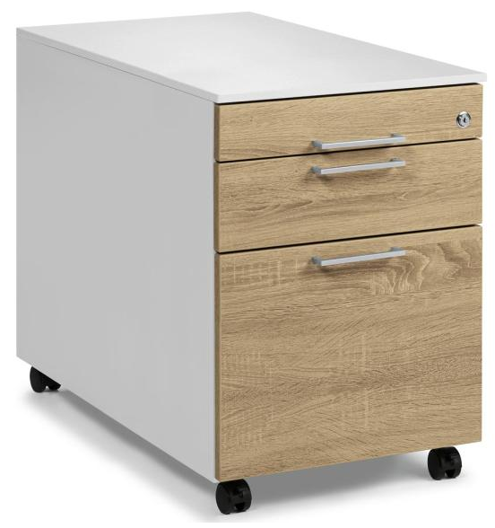 Rollcontainer inkl. Materialschublade + Schublade + Hngeregistratur