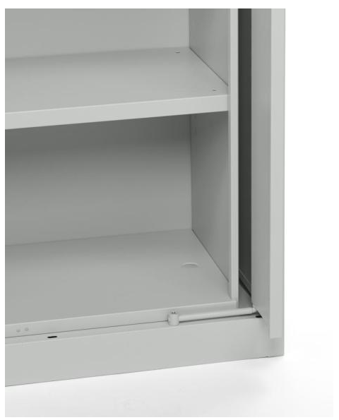 B�ro-Stahlschrank mit einschwenkbaren T�ren