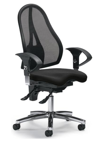 Brostuhl SIT mit Netzrckenlehne