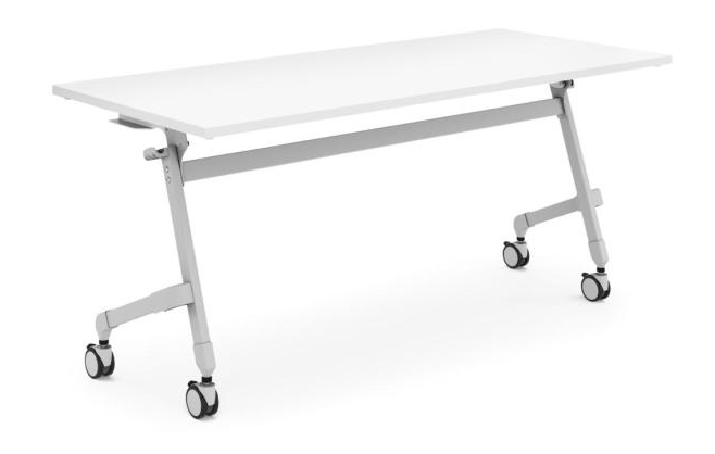 Klapptisch auf Rollen