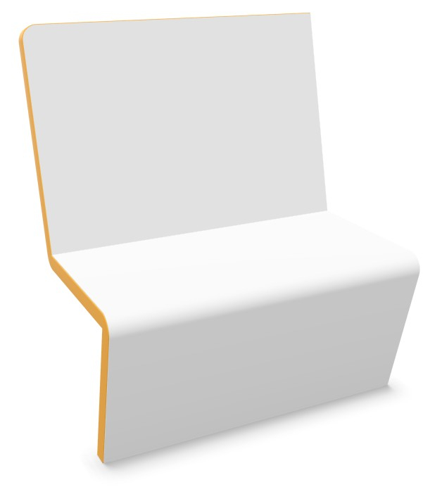 Brandschutz Sitzbank fr Tischhaus - A1 - nicht brennbar