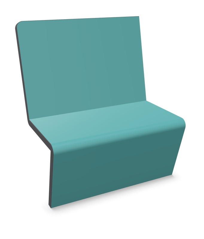 Brandschutz Sitzbank fr Tischhaus - A1 - nicht brennbar