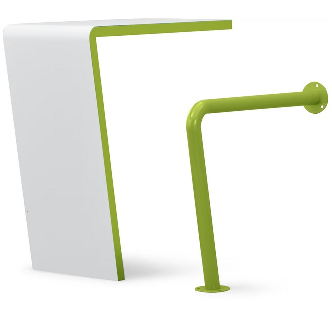 Brandschutz Stehhilfe zur Wandbefestigung - A1 - nicht brennbar