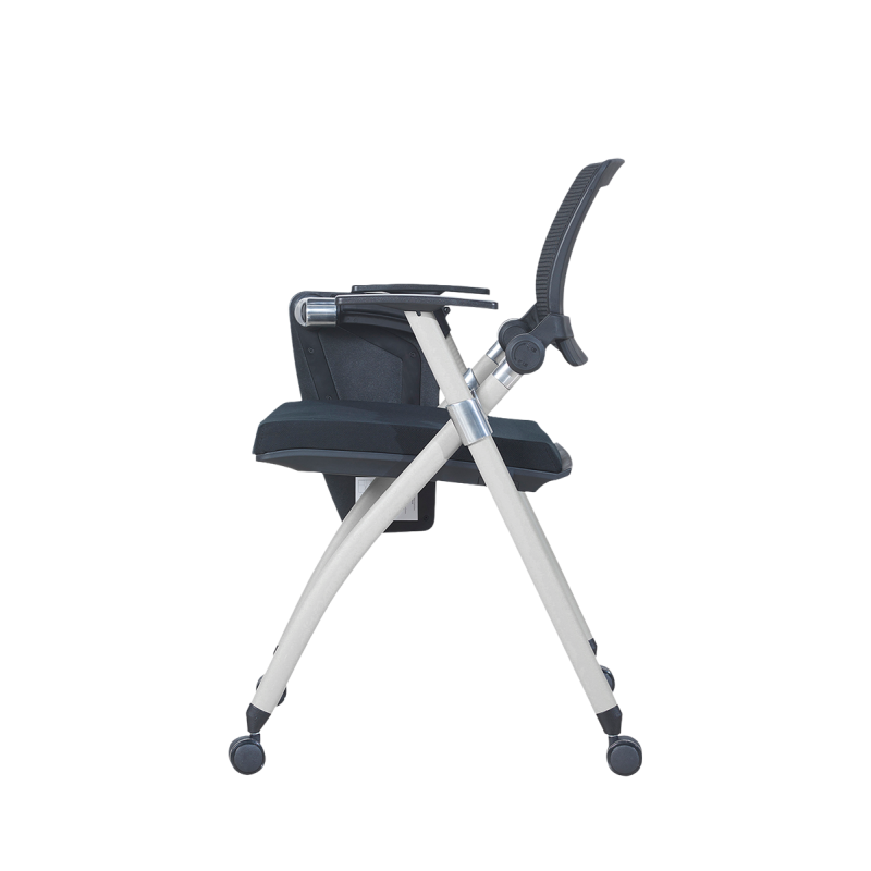 Schulungsstuhl Karl schwarz-grau