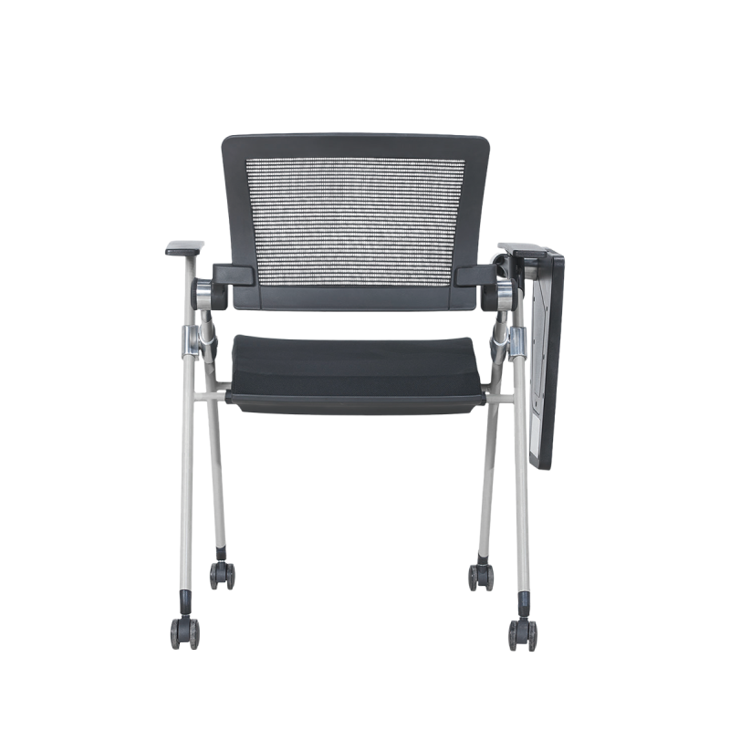 Schulungsstuhl Karl schwarz-grau