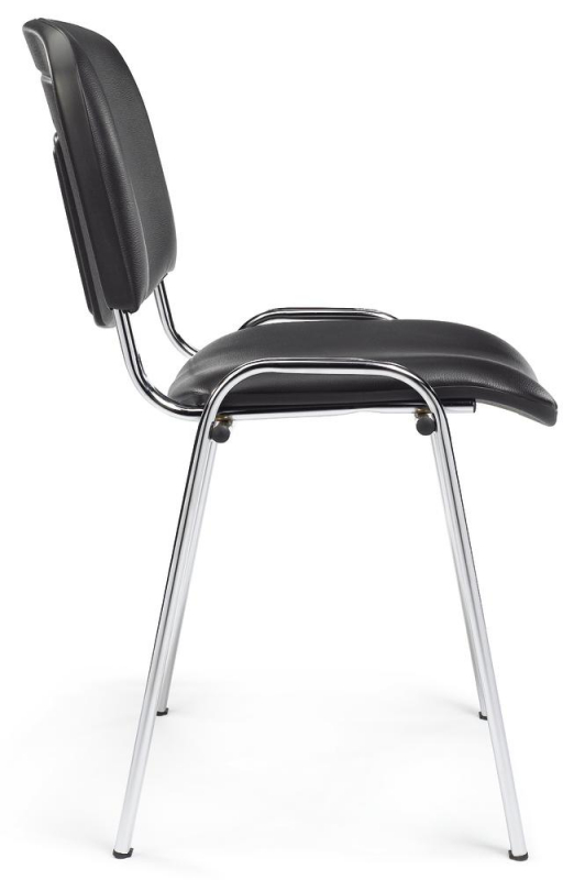 Konferenzstuhl - Besucherstuhl ISO - Kunstleder schwarz