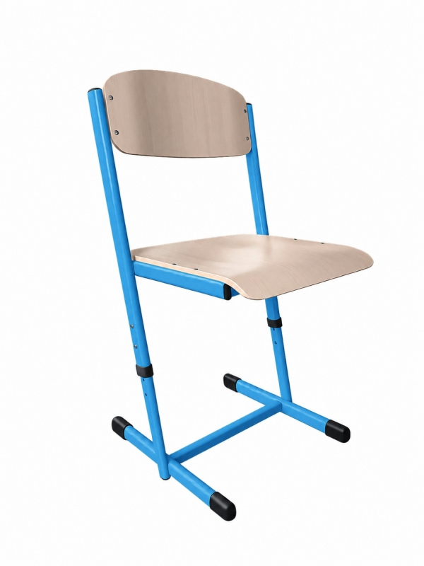 Sch�lerstuhl h�henverstellbar mit HPL Beschichtung