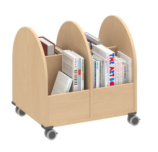 Bcherwagen, 2-reihig H-Line