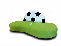 Kindersofa Fuball WM - B1/ schwer entflammbar