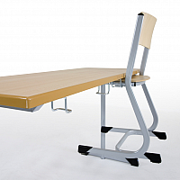 Schülertisch mit C/T-Fuß Gestell SP-Line