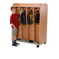 Garderobenwagen/ BxHxT: 162 x 120 x 64 cm