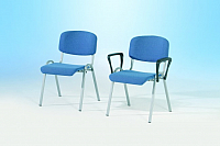 Stapelstuhl mit Polster