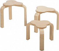 Stapelhocker 3-beinig