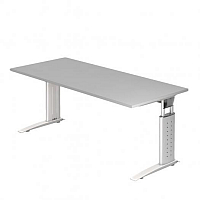 Schreibtisch- hhenverstellbar Rechteckform HB-Line