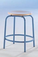 Vierfu- Hocker mit umlaufender Furaste CO-Line