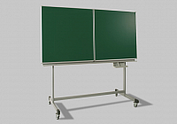 fahrbare Klappschiebetafel