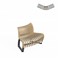 Creative Line mit Rckenlehne konvex 30