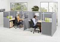 schallabsorbierende Stellwand