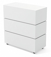 mobile Theke in Holzdekor