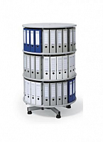 Ordnerdrehsule 3 Etagen / im Ganzen drehbar