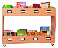 Bcherwagen- vierreihig H-Line