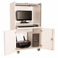 Multimediawagen / PC Arbeitsplatz H-Line