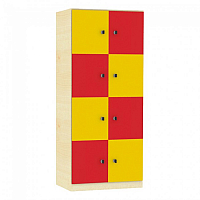 Schliefachschrank mit 8 Fchern, Hhe 190 cm