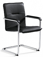 Freischwinger mit Kunstleder