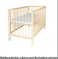 Kinderbett 120x60 cm mit Matratze