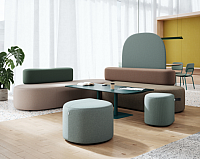 Nature-Line Hocker B1 schwer entflammbar