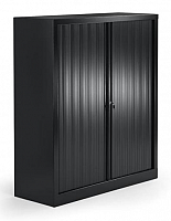 Rollladenschrank aus Stahl mit 3,5 Ordnerhhen