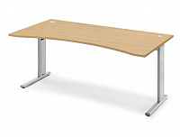 Schreibtisch Freiform feste Hhe