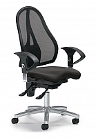 Brostuhl SIT mit Netzrckenlehne