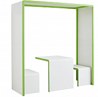 Brandschutz Cube schmal zur Wandbefestigung - A1 - nicht brennbar