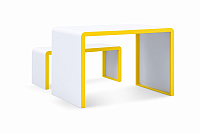 Brandschutz  Wangentisch freistehend - A1 - nicht brennbar