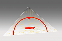 Geometriewinkel PROFI-linie 80 cm