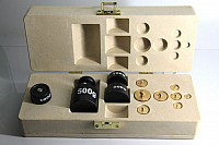 Gewichtssatz 1kg 12 Gewichte im RE-Wood-Kasten