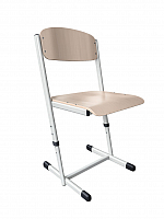 Sch�lerstuhl h�henverstellbar mit HPL Beschichtung