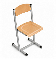 Sch�lerstuhl mit HPL Beschichtung
